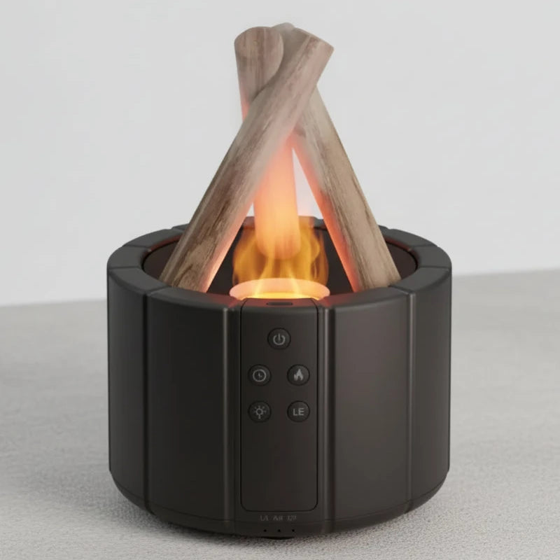 Diffuseur huiles essentielles ambiance feu zen