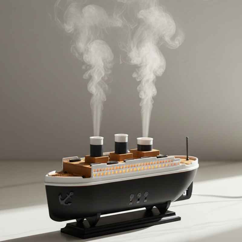 Diffuseur Huile Essentielle Bateau Le Titanic Veilleuse de rêve