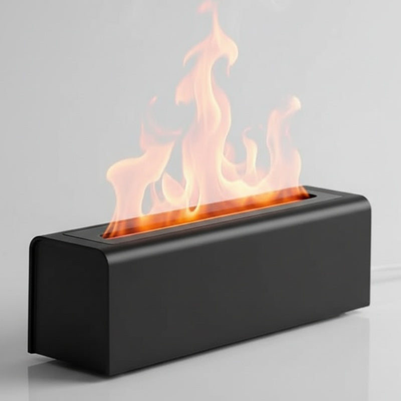 Diffuseur aromatique huiles essentielles grille effet flamme allumée