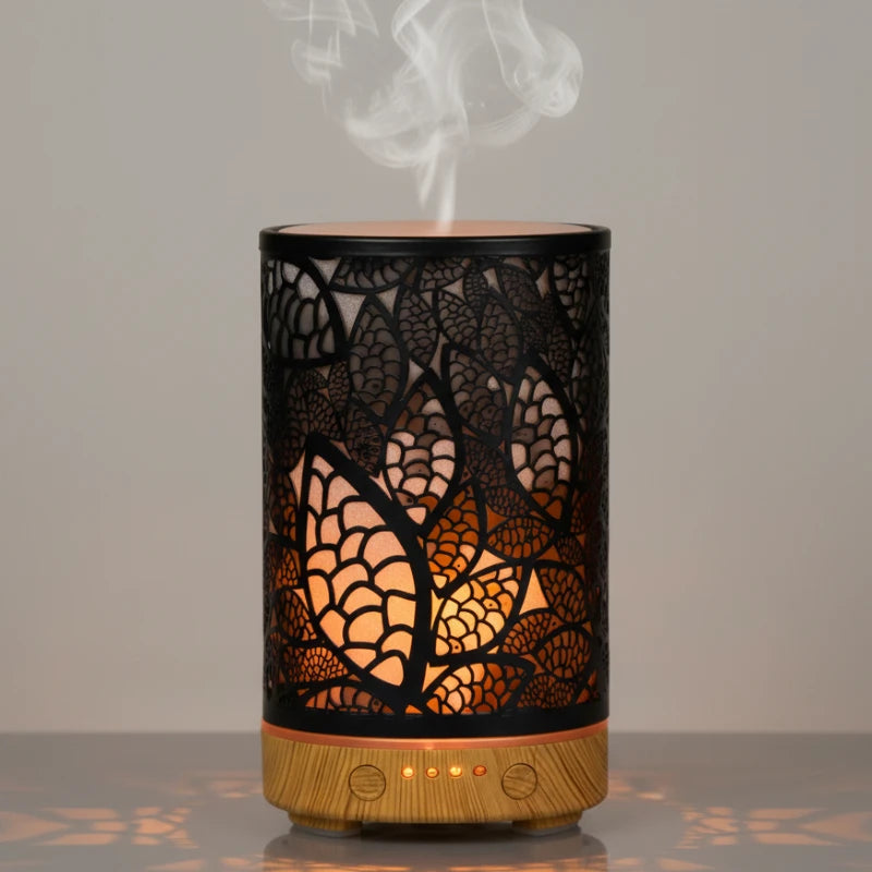 Diffuseur parfum métal design ultrasonique brume élégante