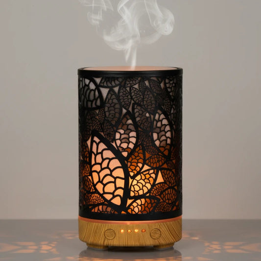 Diffuseur parfum métal design ultrasonique brume élégante