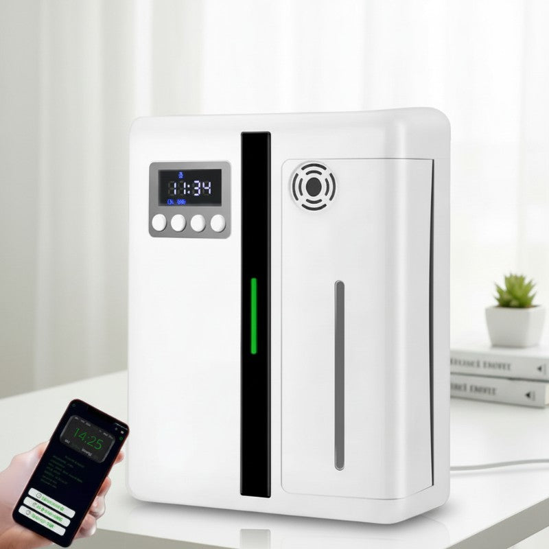 diffuseur parfum hôtel connecté 300m² nano-brume professionnelle