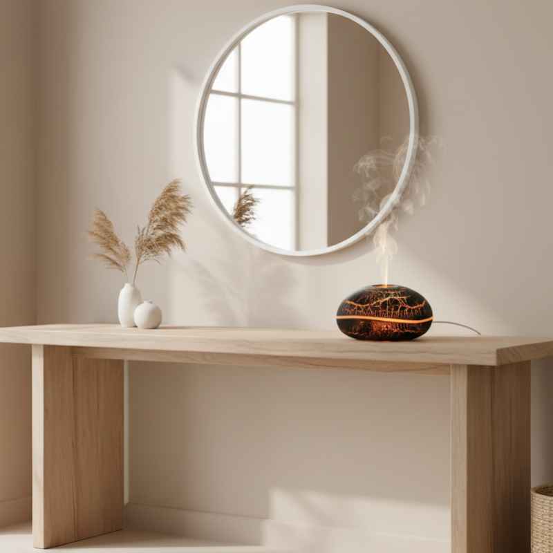 Diffuseur Huile Essentielle Volcan décoratif pour ambiance maison zen