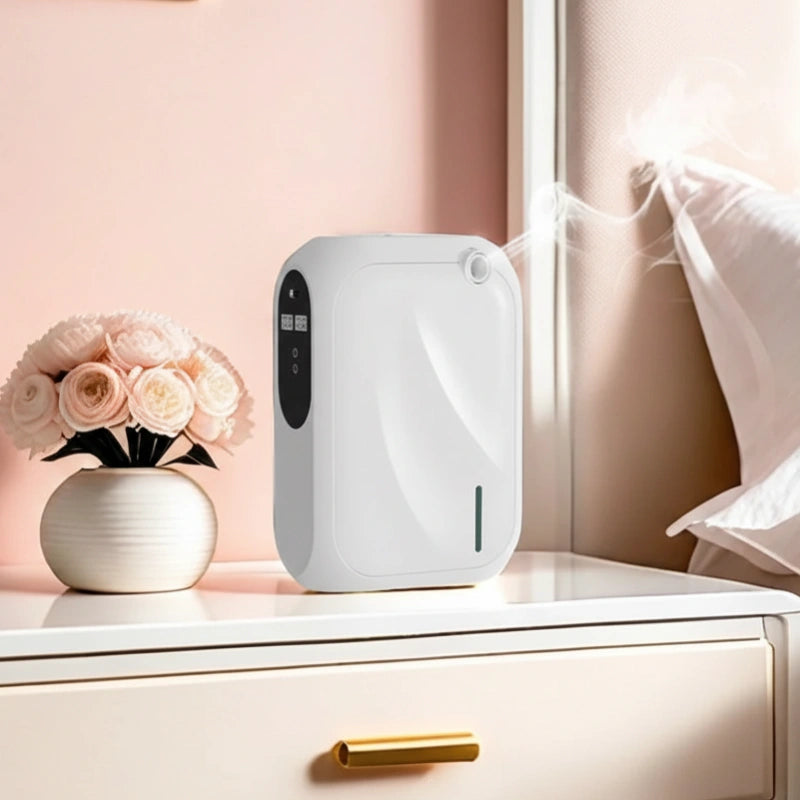 Diffuseur de parfum connecté 200m³ design compact plastique PP