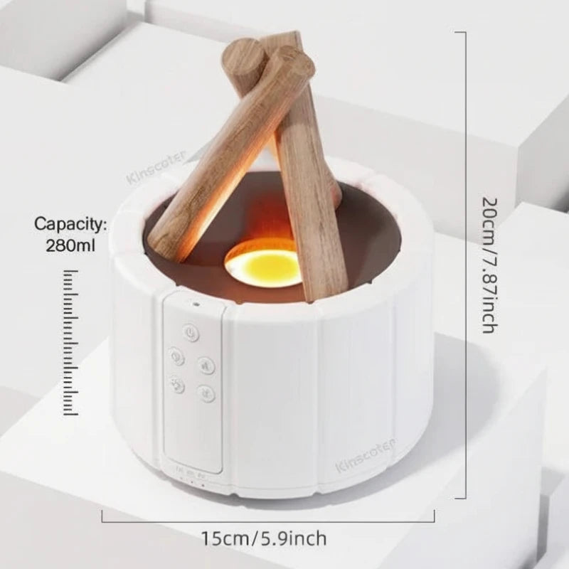 Appareil d’aromathérapie USB diffusant une brume chaude