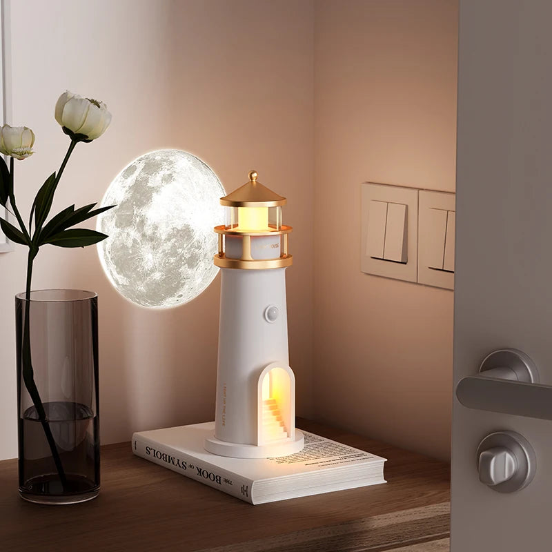 Éclairage doux Lampe Phare Marin Projecteur Lune ambiance maritime