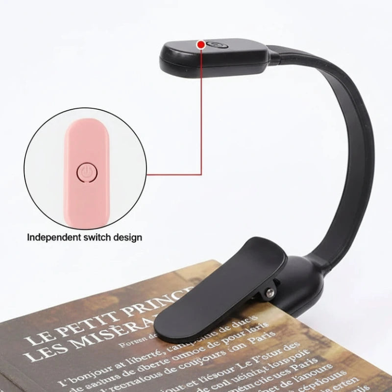 diffusion lumière homogène lampe pince lecture