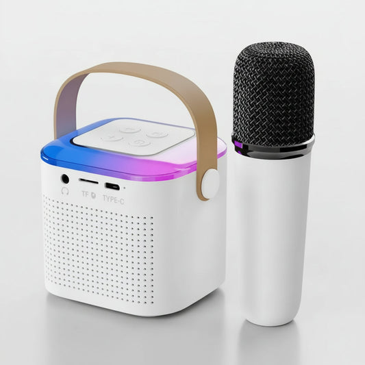 Enceinte Karaoké Avec Micro Sans Fil Veilleuse de rêve