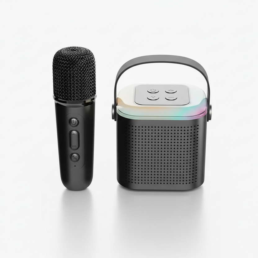 Enceinte Karaoké Avec Micro Sans Fil Veilleuse de rêve