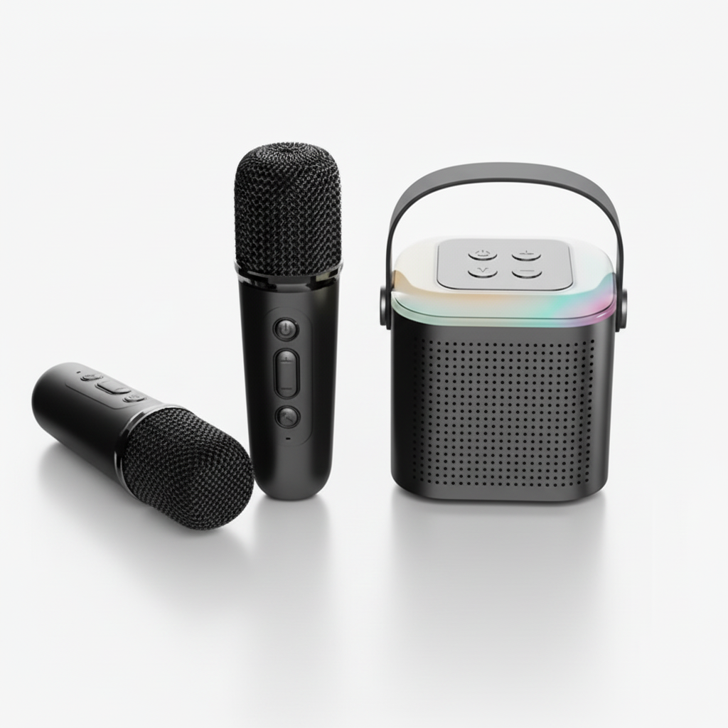 Enceinte Karaoké Avec Micro Sans Fil Veilleuse de rêve