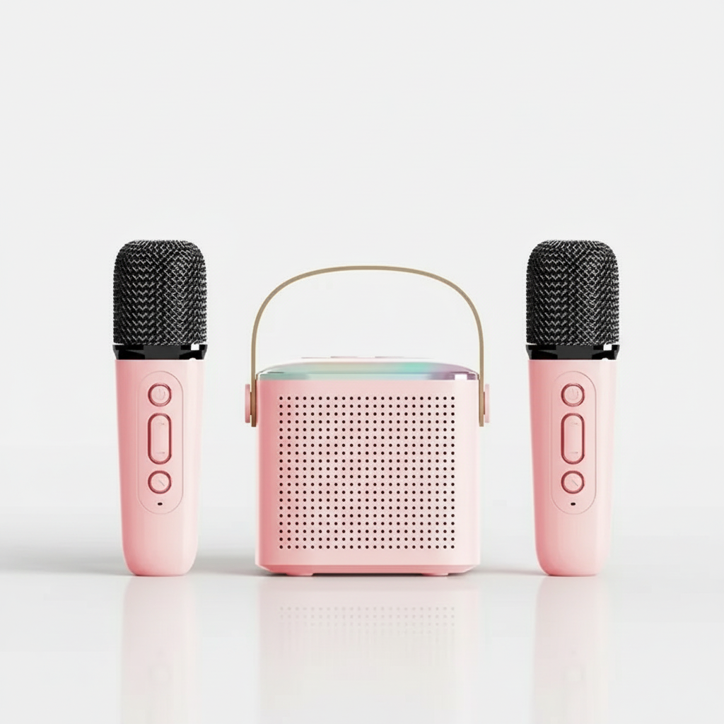 Enceinte Karaoké Avec Micro Sans Fil Veilleuse de rêve