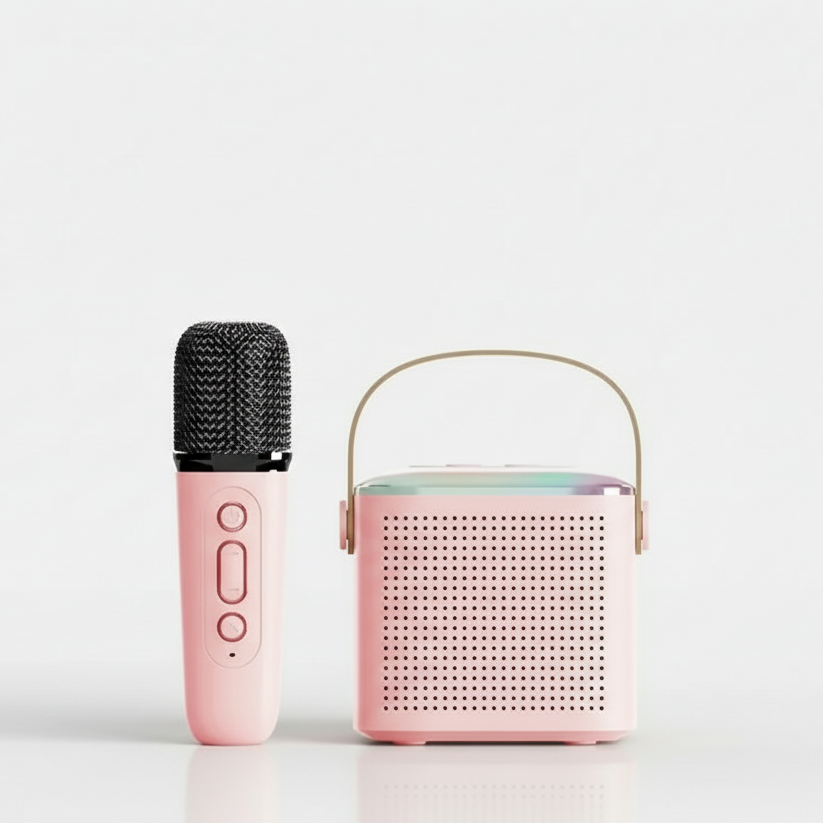 Enceinte Karaoké Avec Micro Sans Fil Veilleuse de rêve