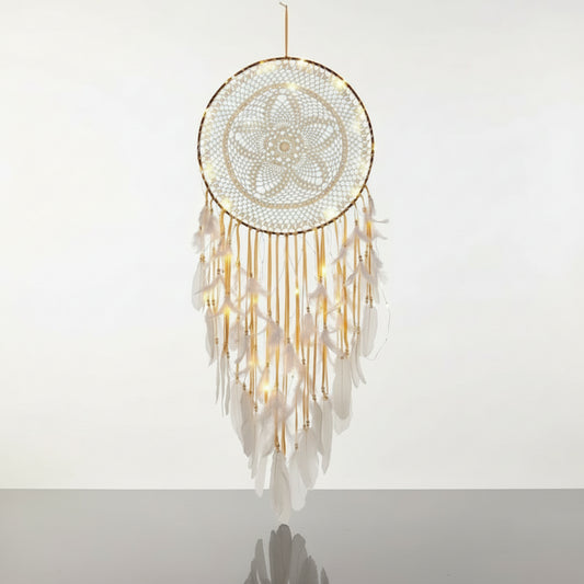 Attrape-rêves géant lumineux sans telecommande