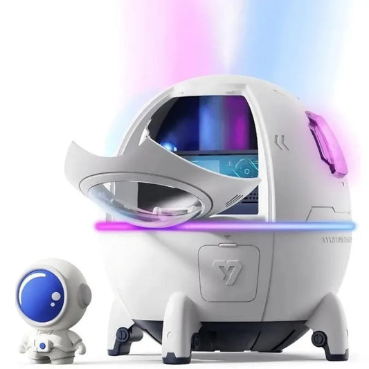 Humidificateur d'Air Vaisseau Spatial Rechargeable Violet