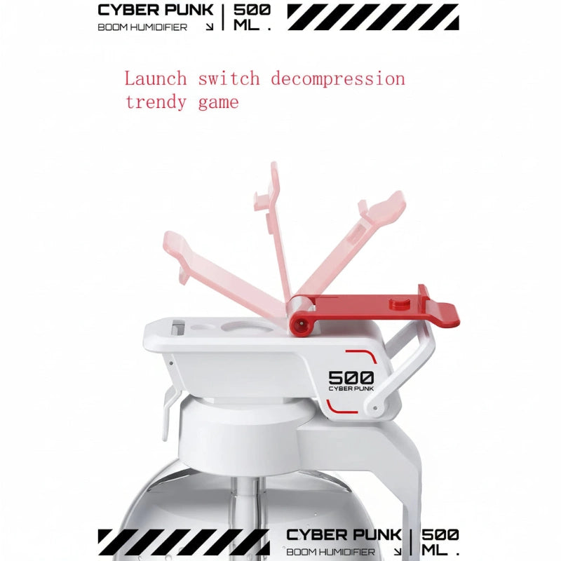 autonomie 5h humidificateur grenade gaming cyberpunk rechargeable