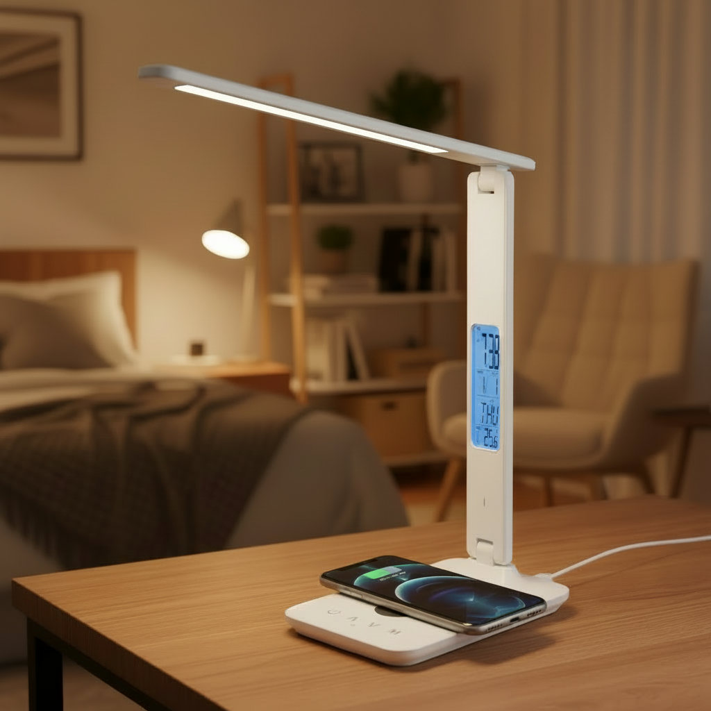 Lampe Chevet Chargeur Induction Veilleuse de rêve