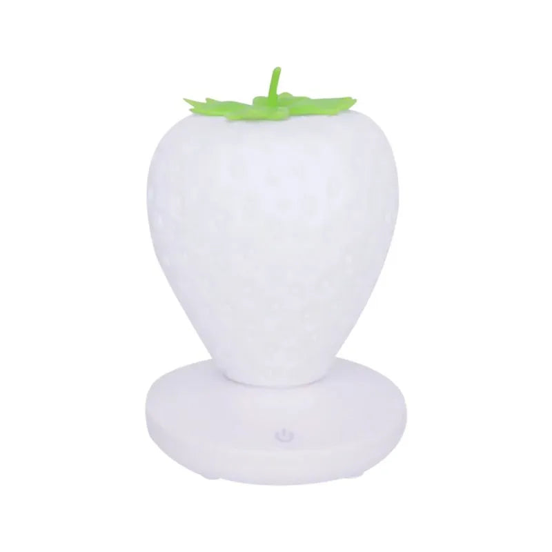 Lampe Chevet Enfant En Forme De Fraise - Veilleuse de rêve 