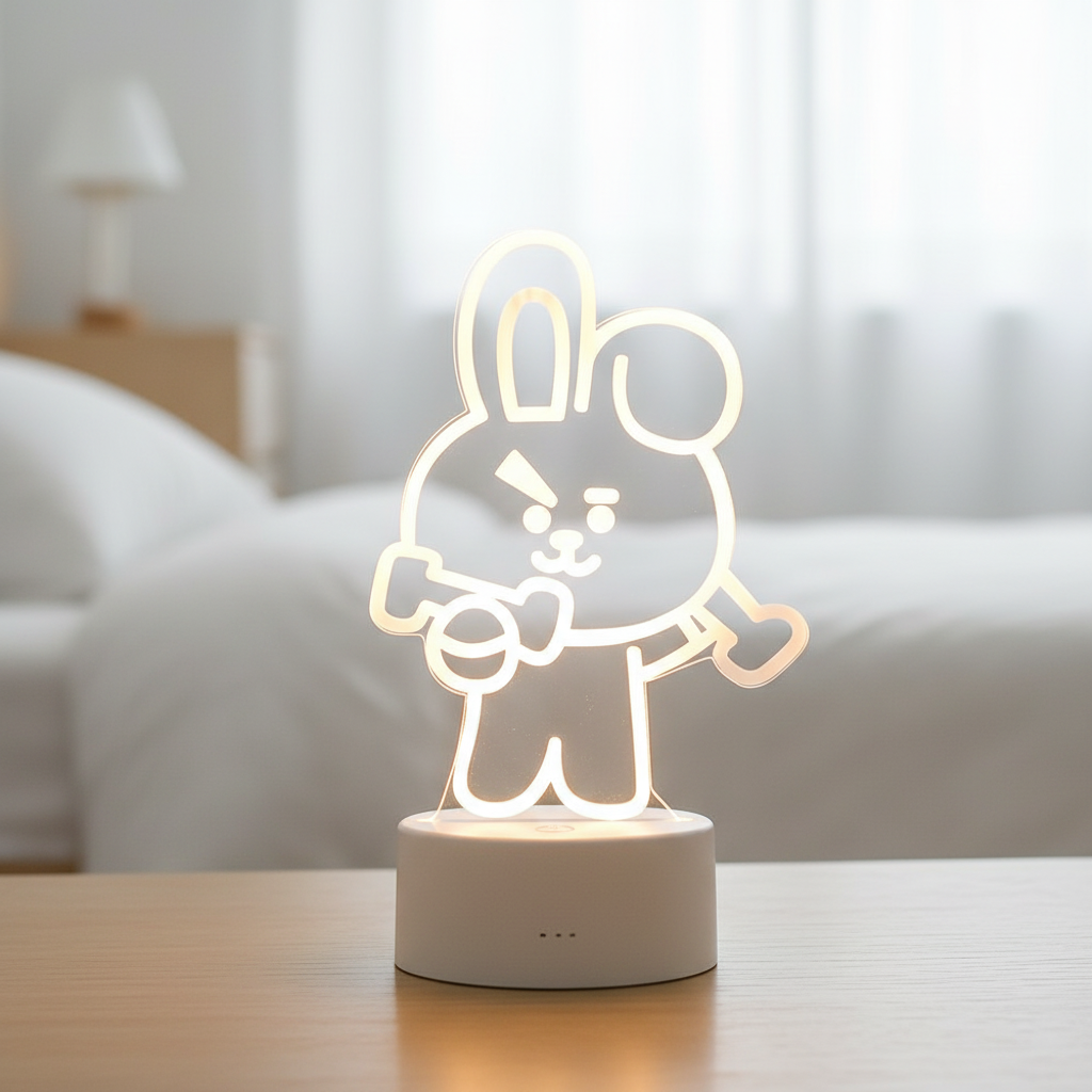 Lampe 3D Hello Kitty Sport Veilleuse de rêve