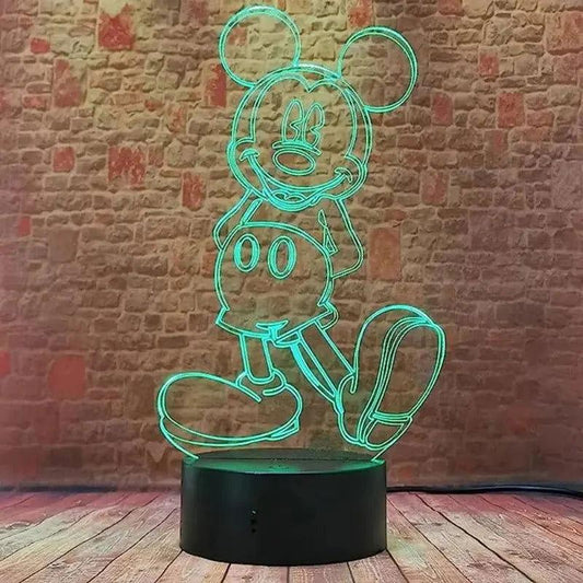 Lampe 3D Mickey Mignon - Veilleuse de rêve 