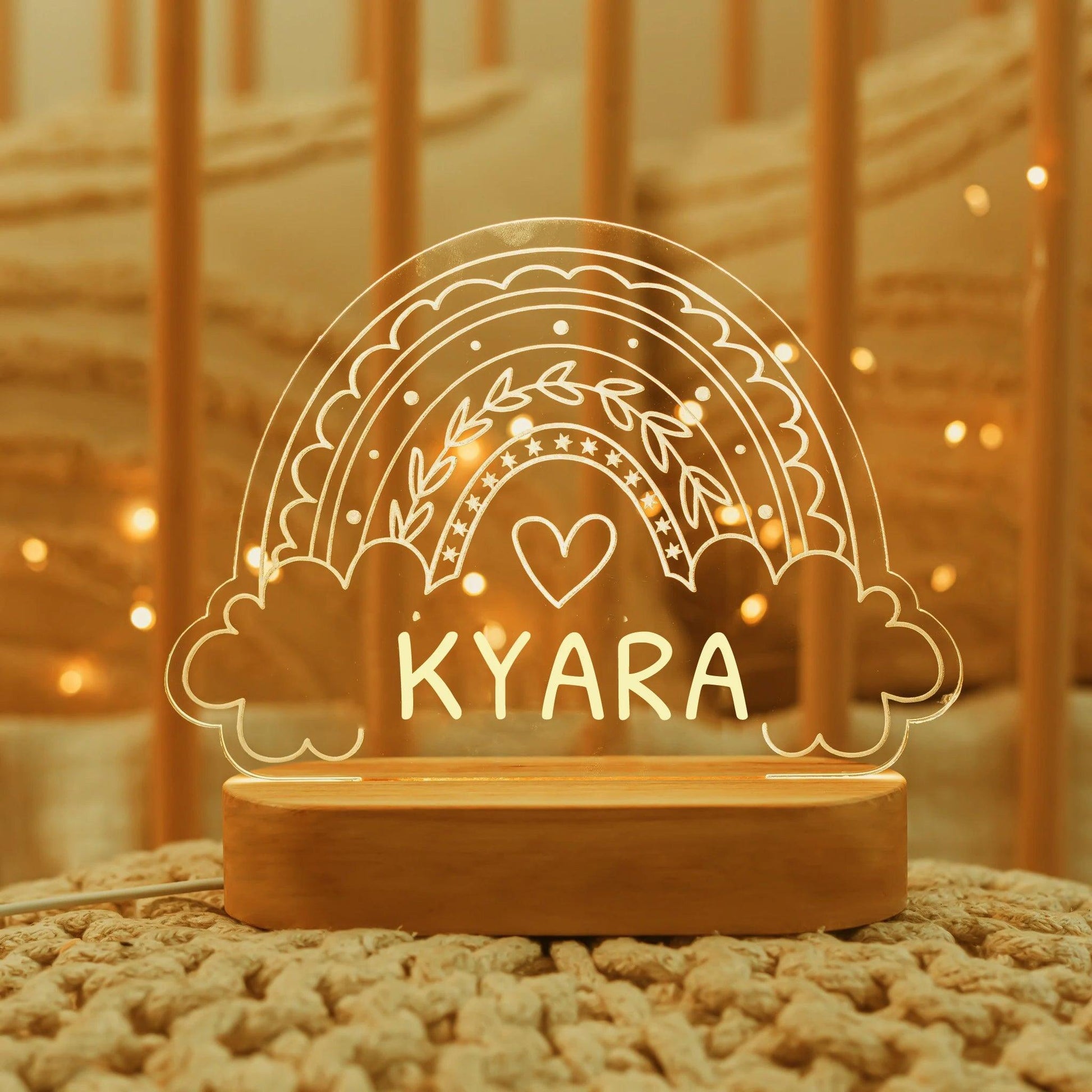 Lampe 3D Personnalisé - Veilleuse de rêve