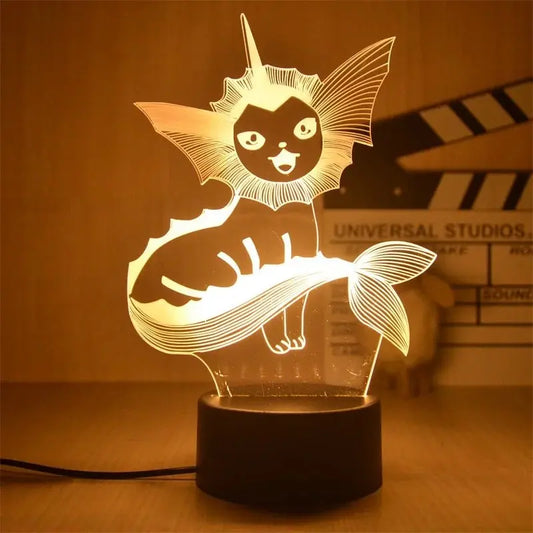 Veilleuse de rêve | Lampe 3D Pokémon | Aquali