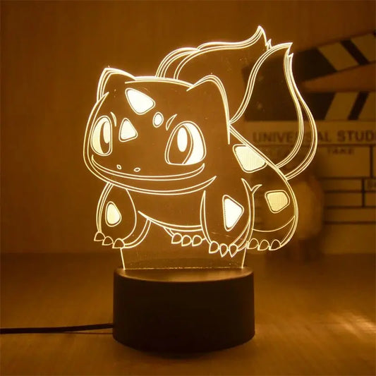 Veilleuse de rêve | Lampe 3D Pokémon | Herbizarre