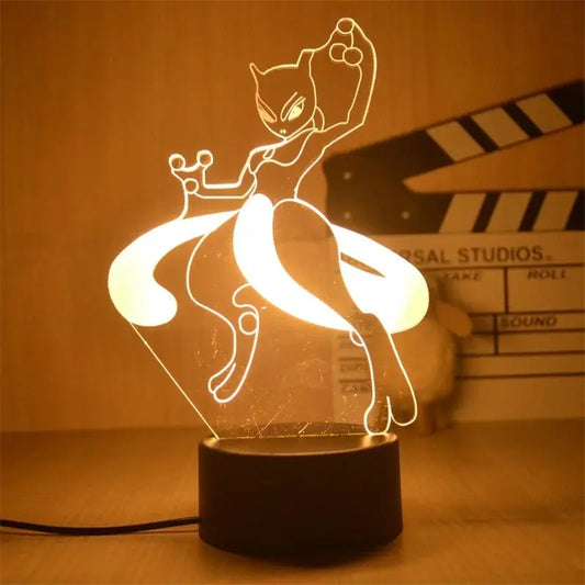 Veilleuse de rêve | Lampe 3D Pokémon | Mewtwo