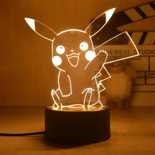 Veilleuse de rêve | Lampe 3D Pokémon | Pikachu