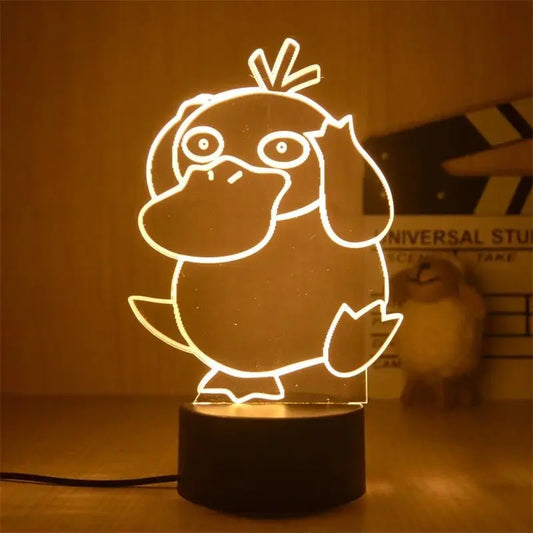 Veilleuse de rêve | Lampe 3D Pokémon | Psykokwak