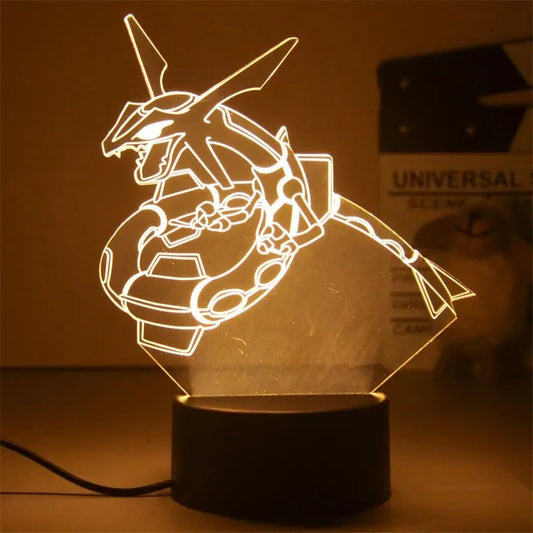 Veilleuse de rêve | Lampe 3D Pokémon | Rayquaza