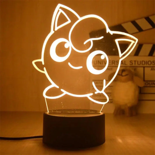 Veilleuse de rêve | Lampe 3D Pokémon | Rondoudou
