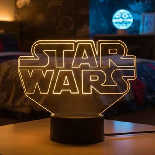 Lampe Star Wars 3d Led pas cher