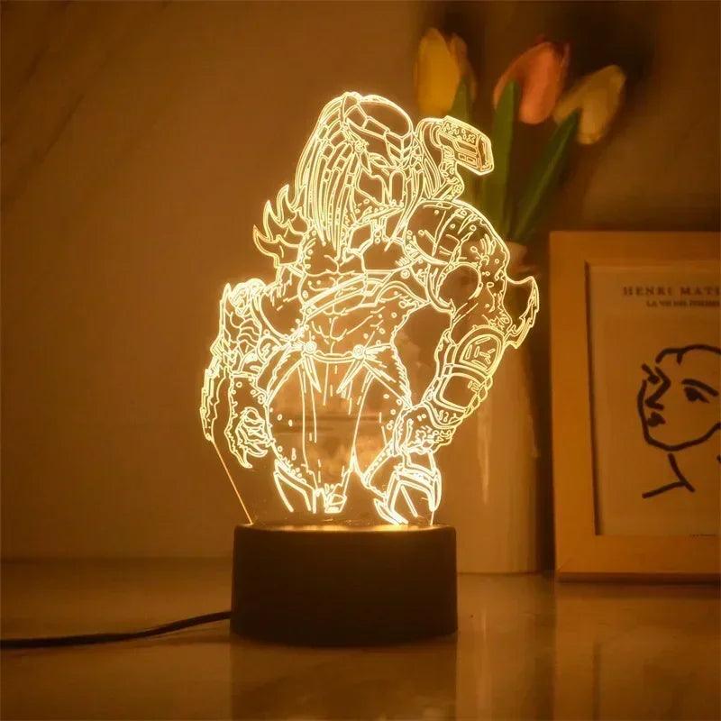 Lampe 3D The Predator - Veilleuse de rêve 