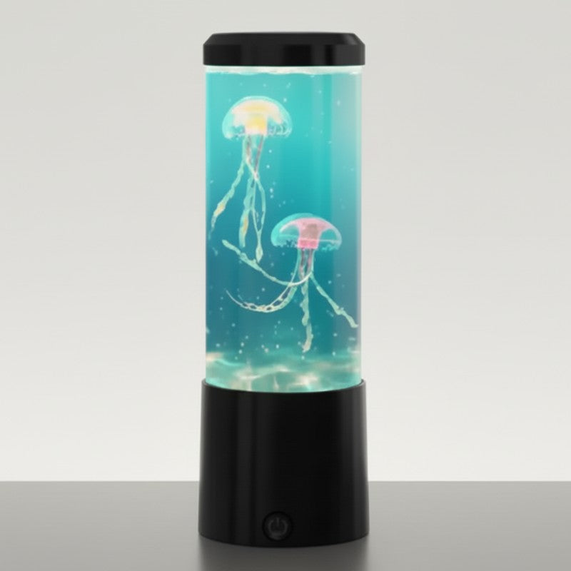 Lampe à méduse LED aquarium lumière bleue télécommande