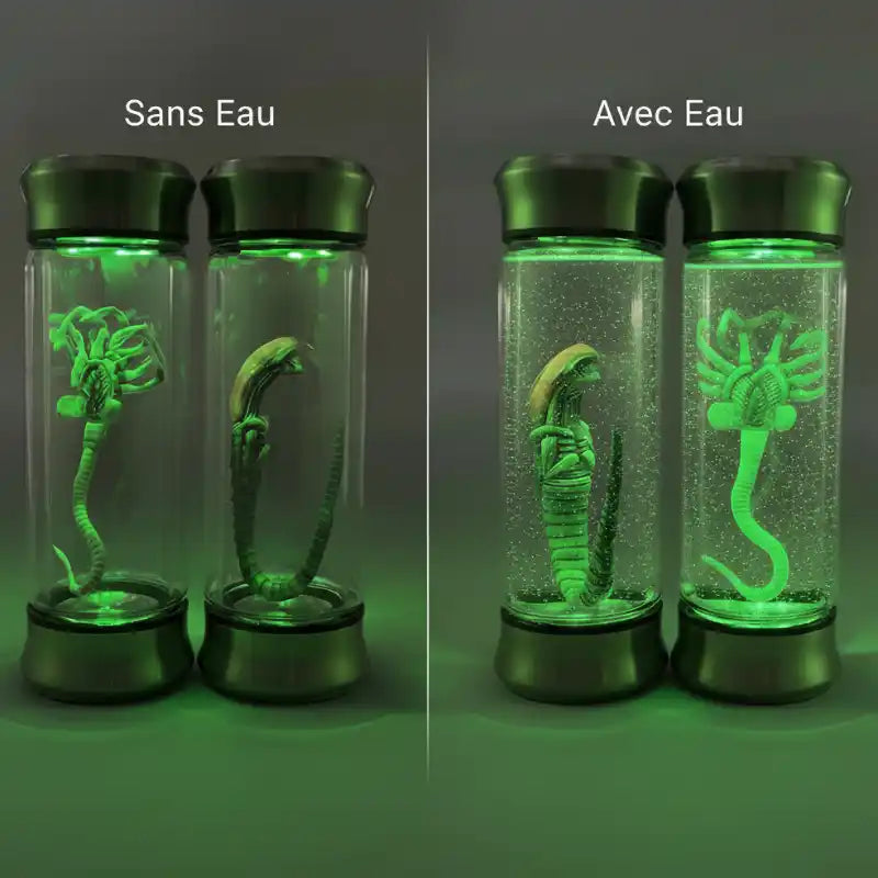 lampe alien xenomorph figurine décorative science-fiction