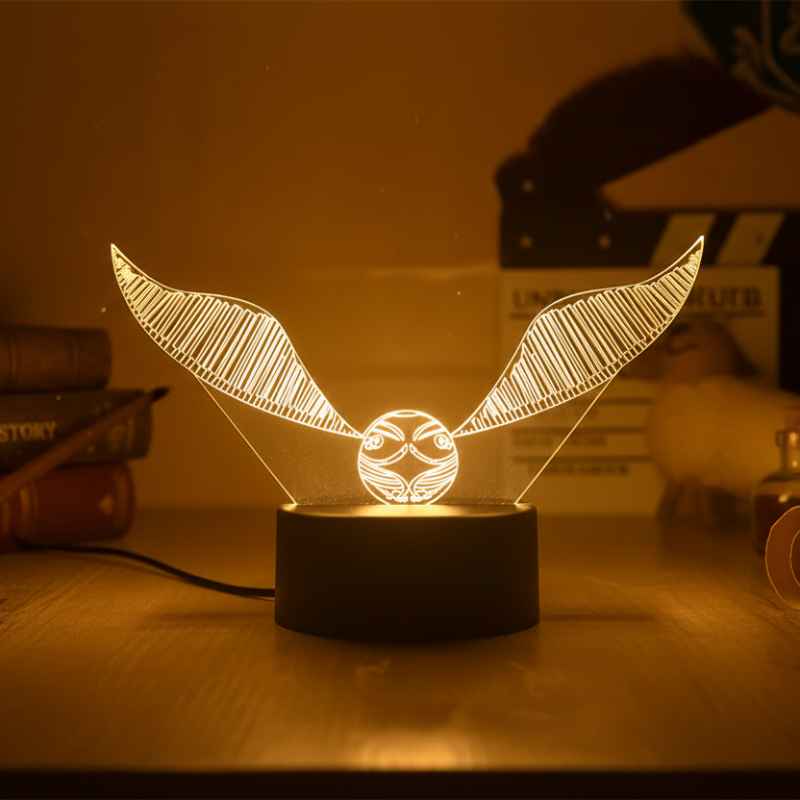 Lampe Vif d'or Harry potter