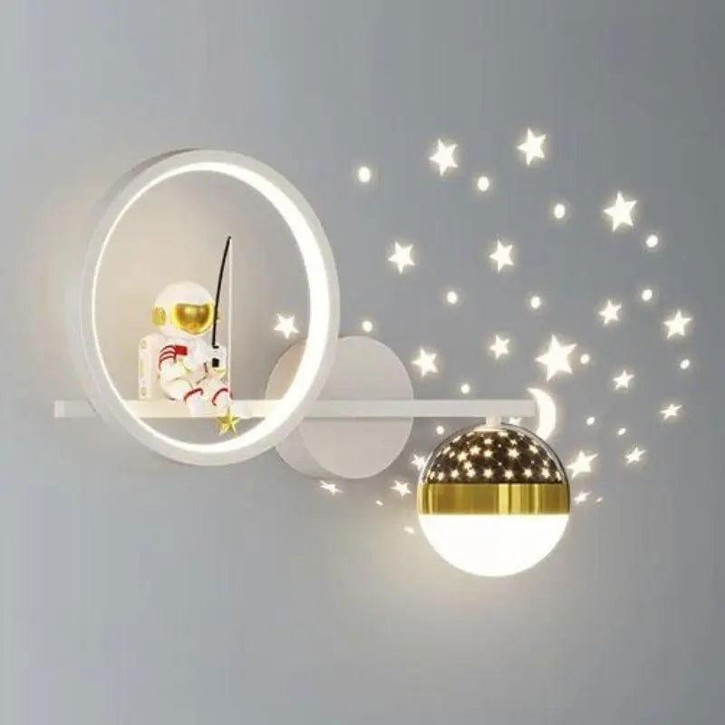 Lampe Astronaute Applique Murale Etoile - Veilleuse de rêve