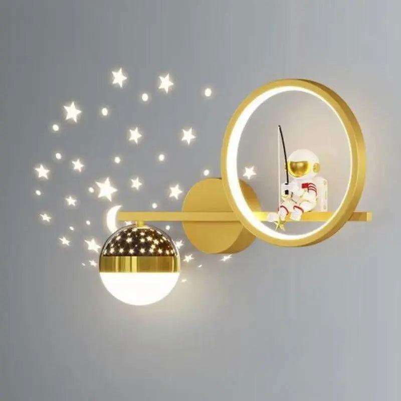 Lampe Astronaute Applique Murale Etoile - Veilleuse de rêve