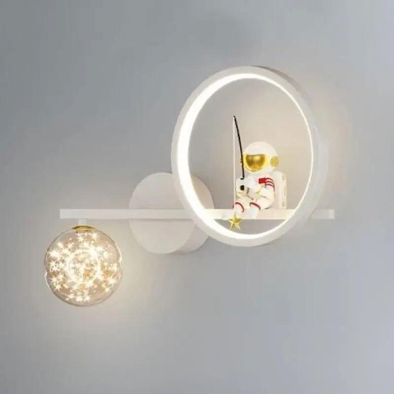 Lampe Astronaute Applique Murale Etoile - Veilleuse de rêve
