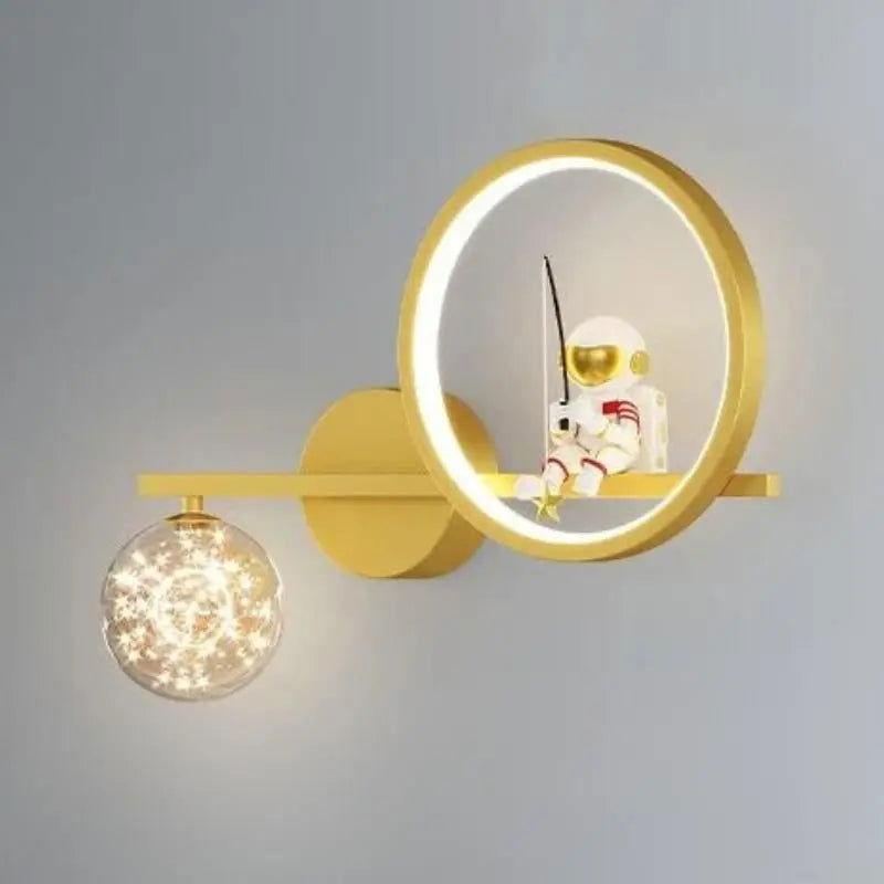 Lampe Astronaute Applique Murale Etoile - Veilleuse de rêve
