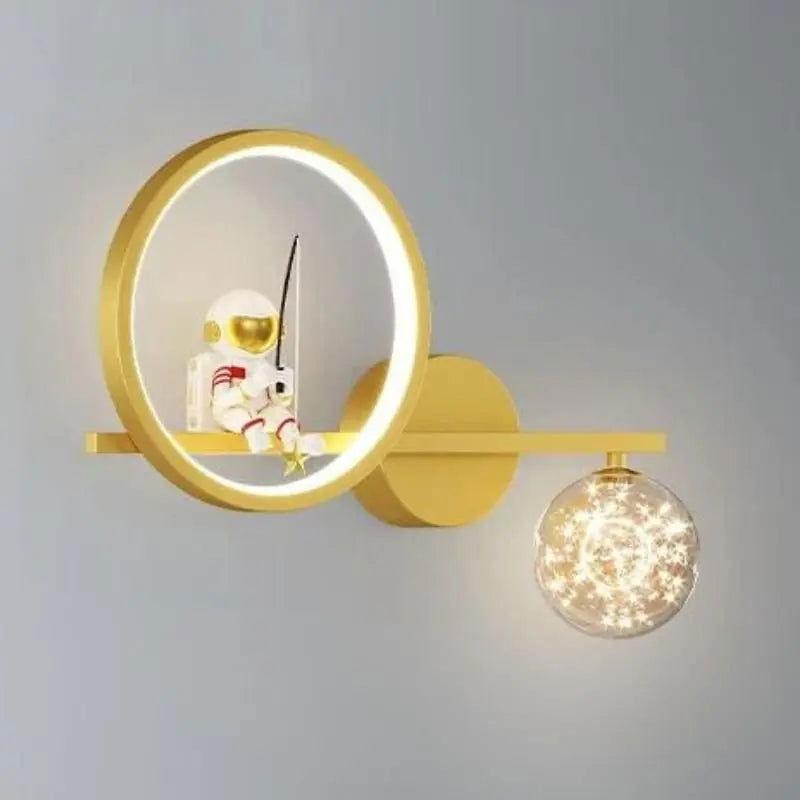Lampe Astronaute Applique Murale Etoile - Veilleuse de rêve