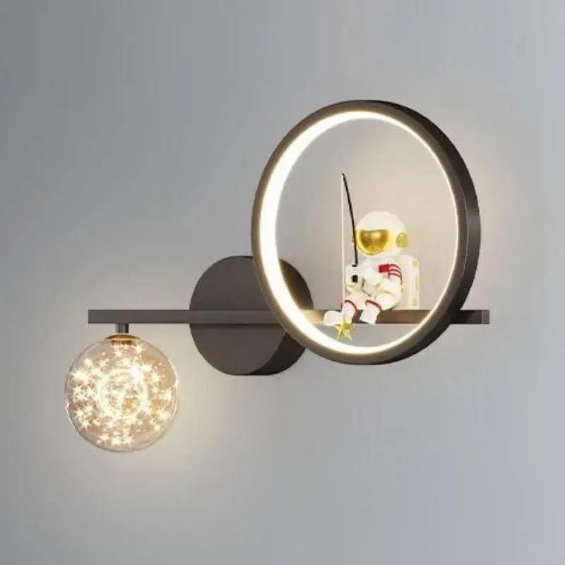 Lampe Astronaute Applique Murale Etoile - Veilleuse de rêve
