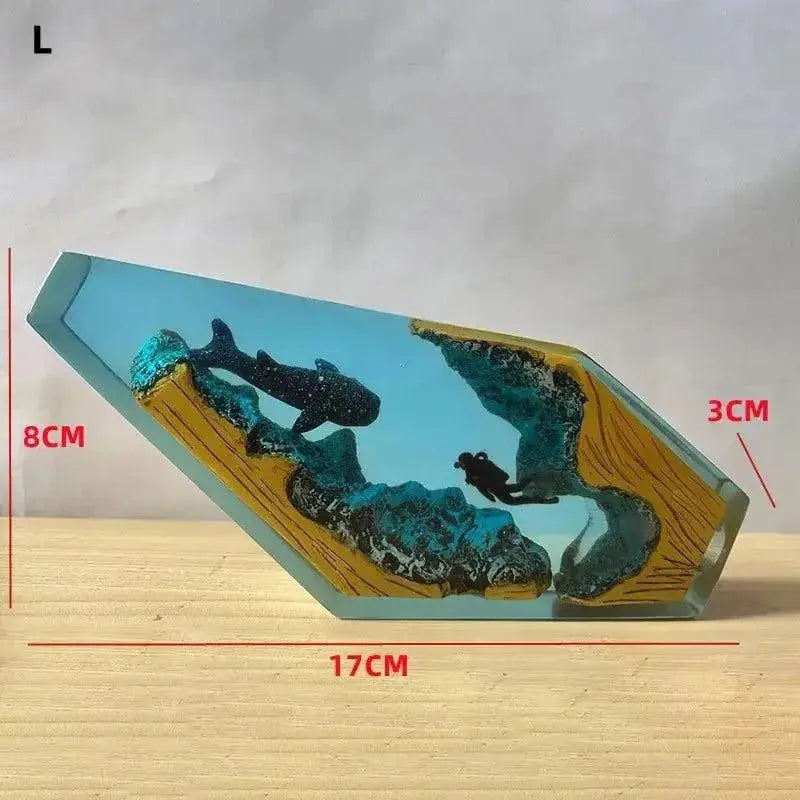 Lampe de plongée en résine taille L