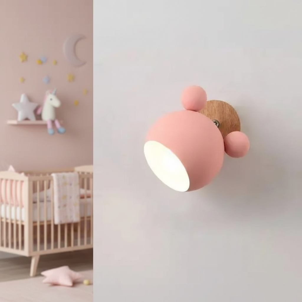 Lumiere Murale Chambre Tête Mickey Veilleuse de rêve