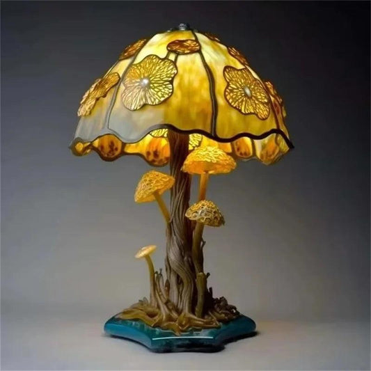 Lampe Champignon Art Déco - Veilleuse de rêve 