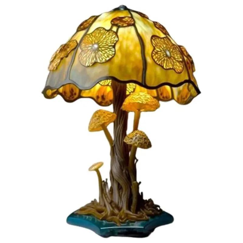 Lampe Champignon Art Déco - Veilleuse de rêve 