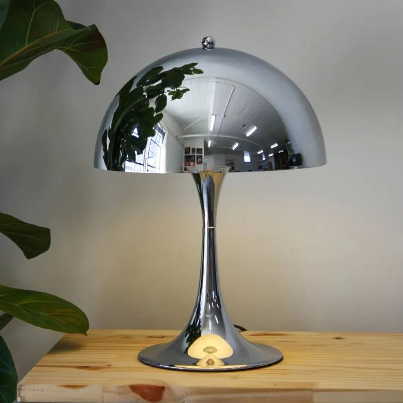 lampe design italienne chrome