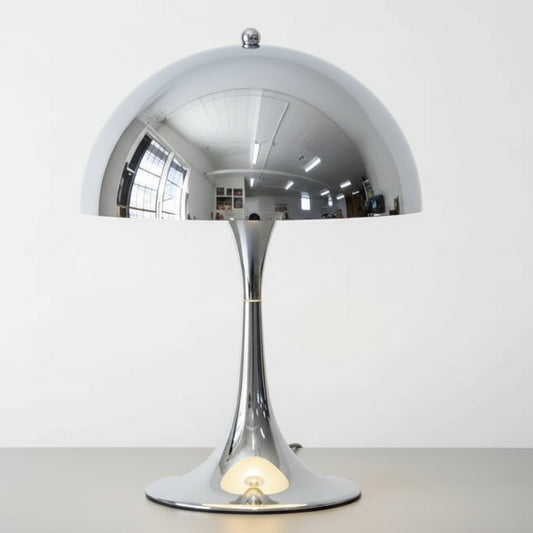lampe design italienne chrome