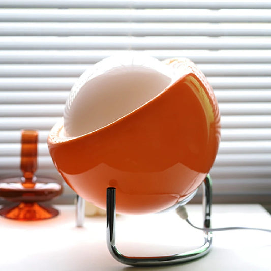 lampe champignon Orange à poser