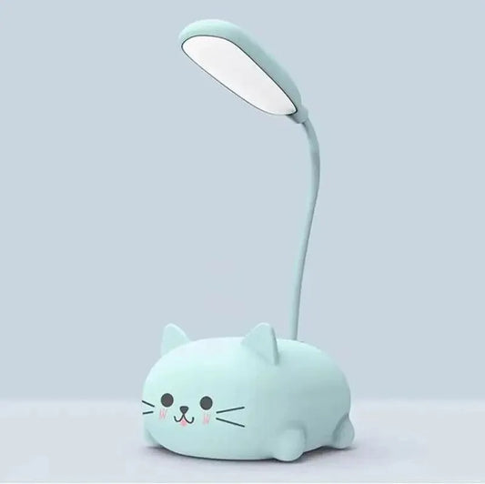 lumiere chat bleu fond blanc